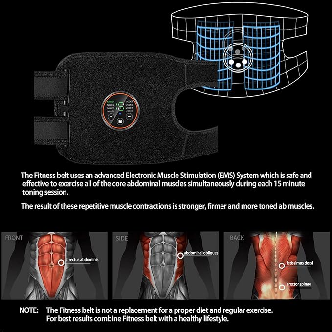 Fitness Belt for for Abdomen/Arm/Leg