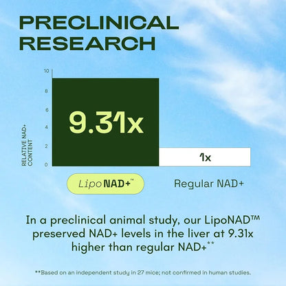 NMNH Supplement Alternative - Liposomal NAD w/Resveratrol - 90-Day Supply - High Purity NAD Supplement for Energy & Healthy Aging - 60 Capsules, Pack of 3