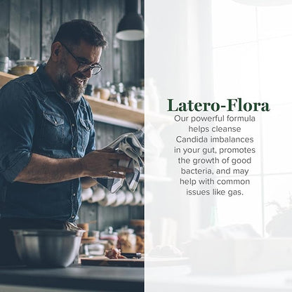 Latero-Flora Probiotic 60 count by Global Healing Center