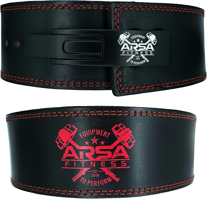 Weightlifting Adjustable Lever Belt for Men & Women 10MM Thickness 4" Width