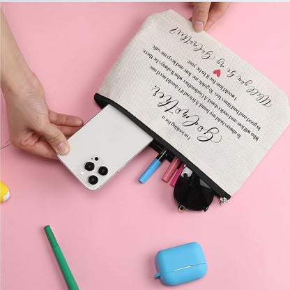 Godmother Proposal Gifts Will You be My Godmother to be Gift Godmother Makeup Bag Mothers Day Gifts from Godchild New Godmother Announcement Gift Cosmetic Bag for Best Friends Sister Bestie BFF