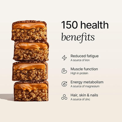 Huel Complete Nutrition Vegan Protein Bars | Chocolate Caramel | 13g Protein, 27 Vitamins and Minerals, 2g Sugar, Non-GMO, 100% Plant Based Snack | 12 Pack