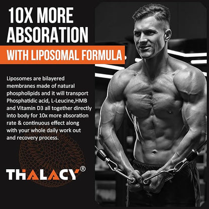2000mg Liposomal Phosphatidic Acid Muscle Builder (PA), High Absorption Muscle Building Supplements for Men & Women | Muscle Gainer, mTOR Protein Synthesis & Lean Muscle, Strength, 4 Pack
