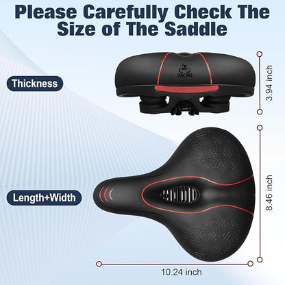 Zacro Bike Seat Comfort for Women Men