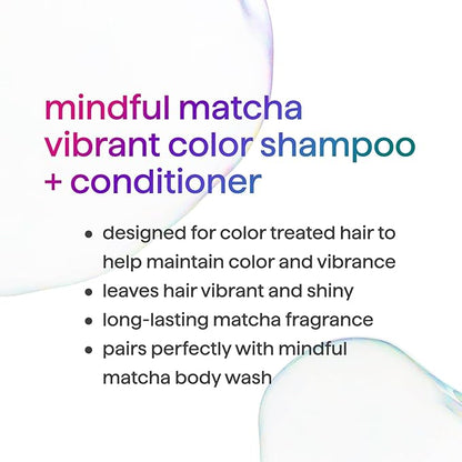 Method Color Protect Conditioner, Mindful Matcha, Matcha + Yuzu + Jasmine notes, 13.5oz
