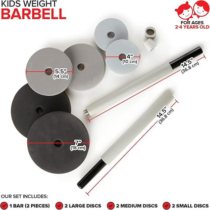 Modern Innovations Kids Barbell Weight Set