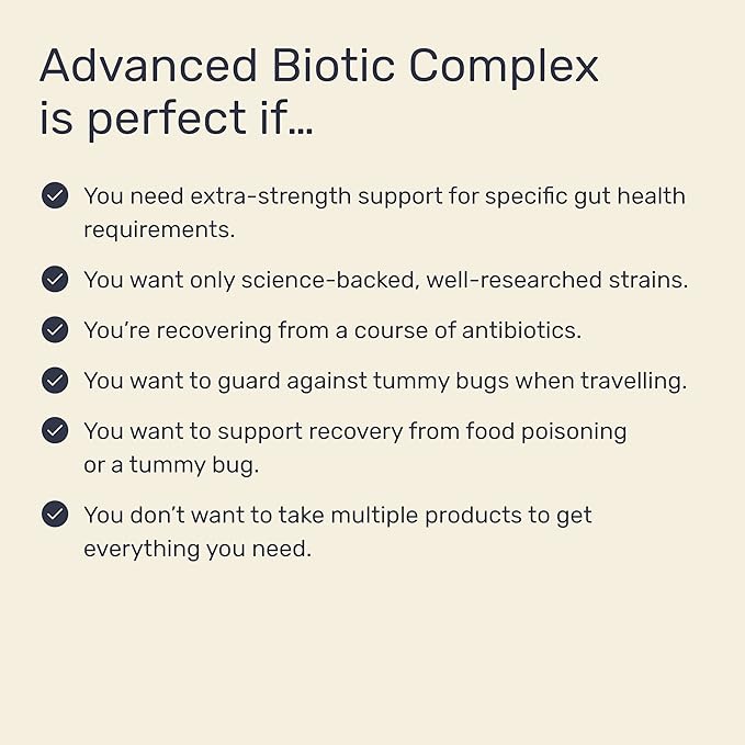 Inessa Advanced Biotic Complex - 50 Billion CFU Probiotics For Women Digestive, Gut Health With Delayed Release - 7 Strain Dairy Soy Gluten Free Probiotic Supplement - 30 Vegan Capsules For Men & Wome