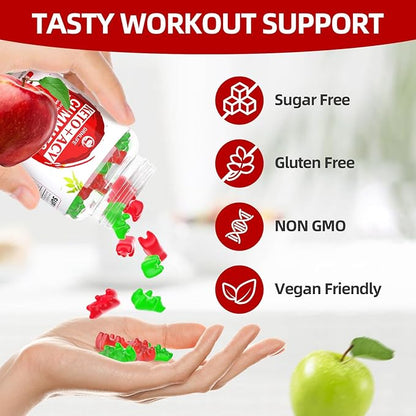 Keto ACV Gummies Advanced, 1000MG Apple Cider Vinegar Supplement for Women and Men, ACV Keto Gummies for Supports Metabolism, Sugar Free, Made in USA, Keto+ACV, 120 Count