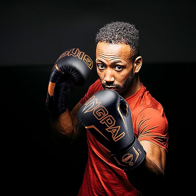 Boxing Gloves for Men,Women,Child, Heavy Bag Workout Boxing Gloves,Durable Leather and Thickened Fist Peak Professional Sparring Training Fighting Gloves for Kickboxing,Muay Thai,MMA