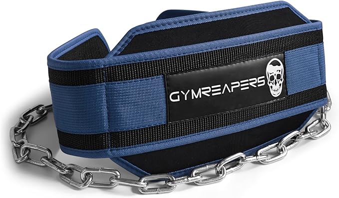 Gymreapers Dip Belt With Chain For Weightlifting