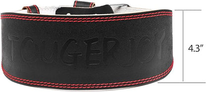 Genuine Leather Weight Lifting Belt for Men Double