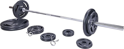 Signature Fitness Olympic 2-Inch Cast Iron Plate Weight