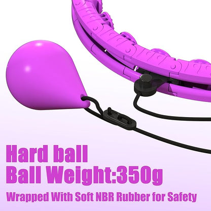 Infinity Weighted Fitness Circle for Adults 32 Detachable