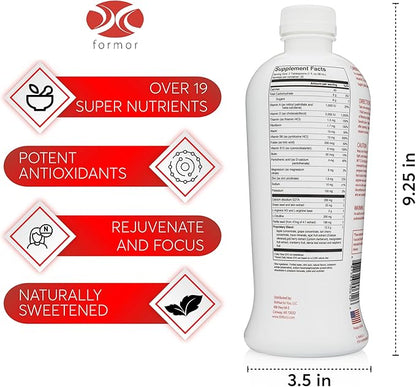 Cardio Cocktail Liquid Nitric Oxide 32 fl oz, - L-Arginine, B-Vitamins, 5,000iu Vitamin D - Supports Cardiovascular Health, Nitric Oxide Supplement