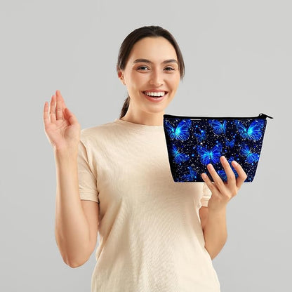 Cosmetic Bag for Women Travel Makeup Bag Large Capacity Makeup Brush Bag Organizer Travel Toiletry Bag