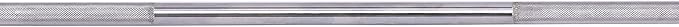 Signature Fitness Powergainz Olympic Barbell Standard Weightlifting Barbell 300-Pound Capacity,Silver