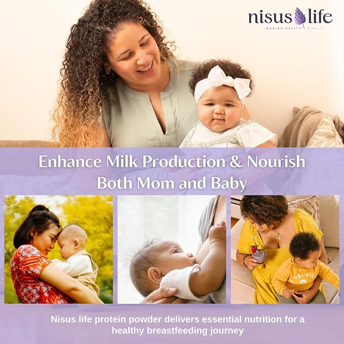 Postpartum & Lactation Journey Protein Powder (17.17 OZ, Vanilla)