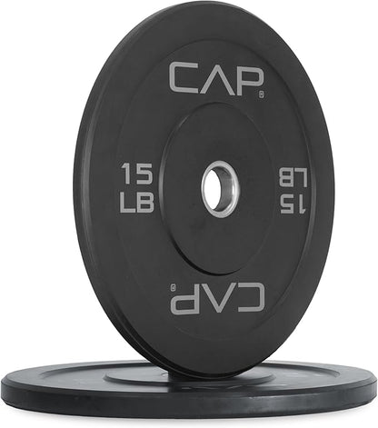 CAP Barbell Rubber Olympic Bumper Plate