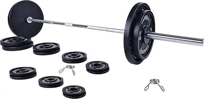 Signature Fitness Olympic 2-Inch Cast Iron Plate Weight