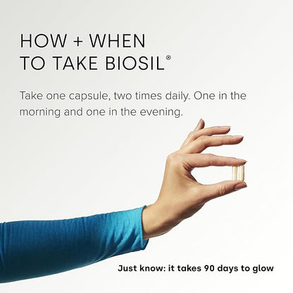 Biosil Collagen Generator - 60 Liquid Capsules - with Patented ch-OSA Complex - Generates & Protects Your Own Collagen - GMO Free - 30-Day Supply