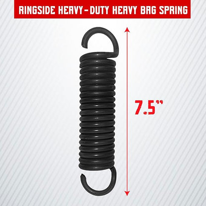 Ringside Boxing Training Heavy Duty Bag Spring (Up to 150-pounds), gray