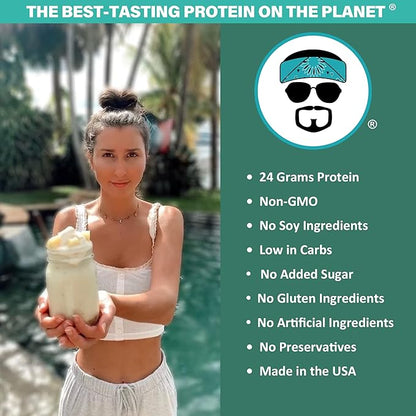 Jay Robb Strawberry Egg White Protein Powder, Low Carb, Keto, Vegetarian, Gluten Free, Lactose Free, No Sugar Added, No Fat, No Soy, Nothing Artificial, Non-GMO, Individual Packets