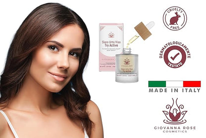Hydrating Facial Serum with 3 Molecular Weight Hyaluronic Acid – Anti-Wrinkle, Anti-Blemish for Men and Women, with Snail Slime and Elastin - Natural Illuminator