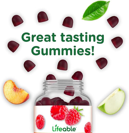 Lifeable Prenatal Multivitamin with Iron and Choline | Great Tasting prenatal Vitamins for Women | Vegetarian Non-GMO prenatal Gummies | 90 Gummies