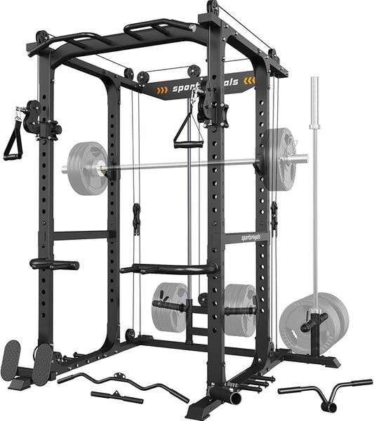 Sportsroyals Power Cage 1600lbs Multi-Function