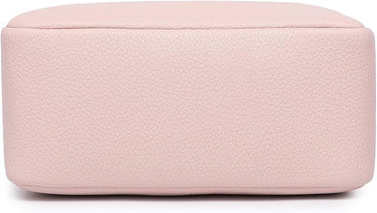 PU leather Organizer Bag Lightweight Cosmetic Bag with Ring Clasp Perfect Travel Makeup Bag for Women (Charming/PU)