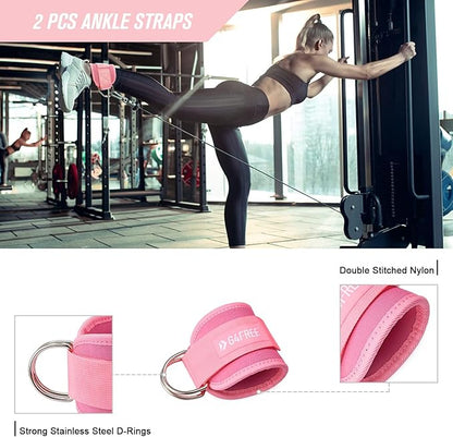 G4Free 7pcs Barbell Pad Set for Squat 2 Gym 3 Hip