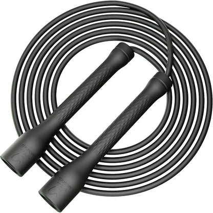 Workout Jump Rope,5mm PVC Jump Rope,Adjustable Length with Shatterproof Handles, Ideal for Beginners & Advanced Athletes, Fitness, Cardio & Boxing