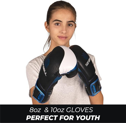 Sanabul Essential Gel Boxing Gloves for Men & Women, Kickboxing MMA, Muay Thai Gloves and Heavy Bag Training Punching & Sparring