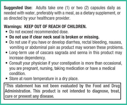 Peak Pure & Natural Colon Support - Colon Cleanse and Detox Supplement for Digestive Health - Gut Health Support with Inulin and Senna Leaf Extracts - with Fiber, Prebiotics, and Probiotics - 2 Pack