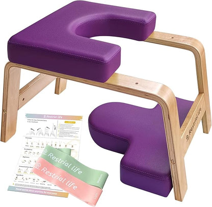Yoga Headstand Bench- Stand Yoga Chair for Family