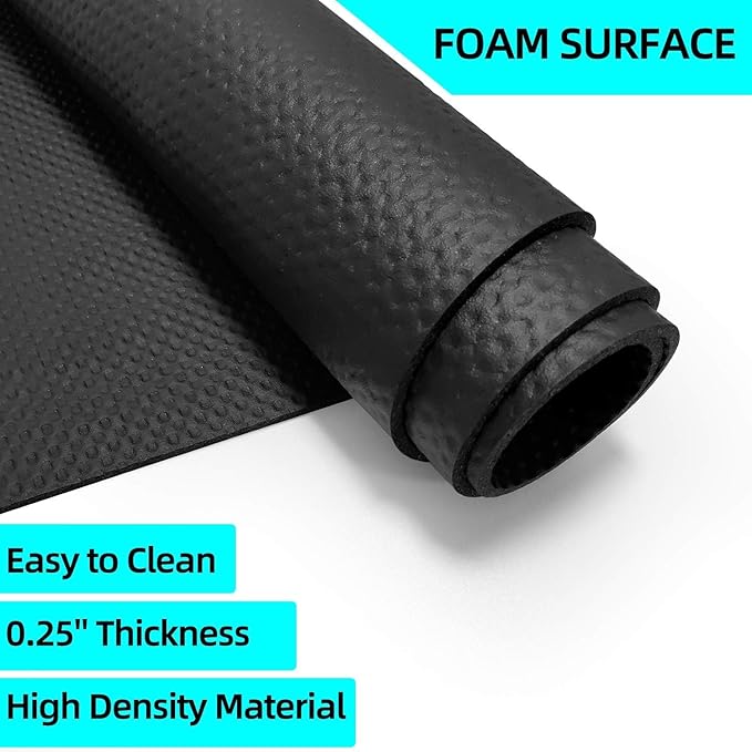 Exercise Equipment Mat - Treadmill Mat 75" X 32")