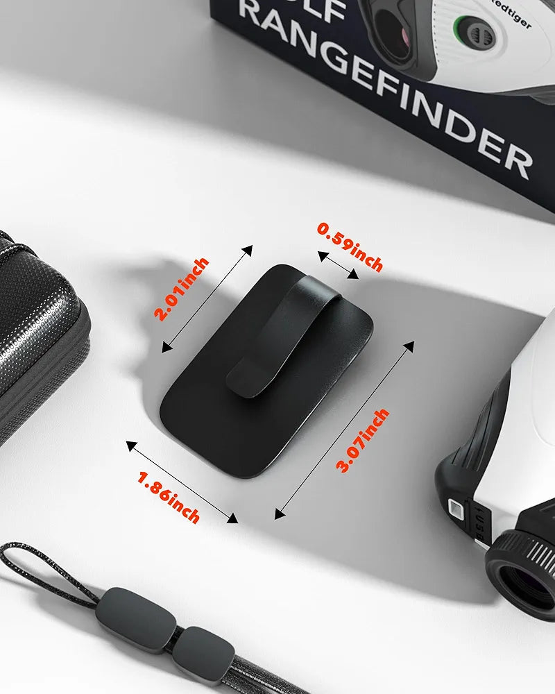 REDTIGER Golf Rangefinder with Extra Magnetic Belt Clip