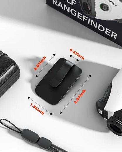 REDTIGER Golf Rangefinder with Extra Magnetic Belt Clip