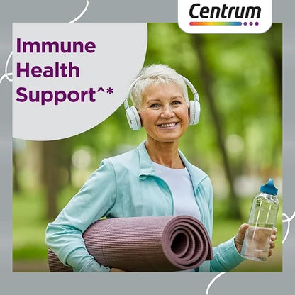 Centrum Silver Womens Multivitamin for Women 50 Plus, Multivitamin Supplement with Vitamin D3, B Vitamins, 65 Tablets (Pack of 1)