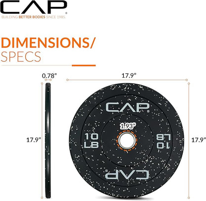 CAP Barbell Rubber Olympic Bumper Plate