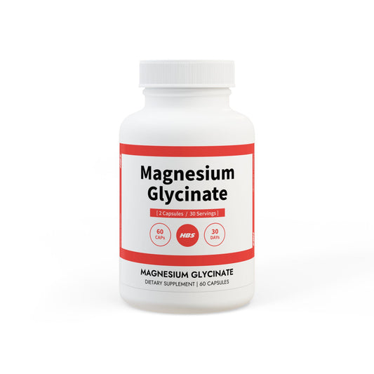 HBS, Magnesium Glycinate Supplement (60 Capsules)