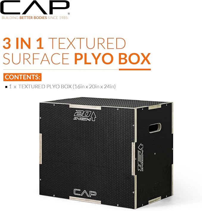 CAP Barbell 3-in-1 Plyometric Box
