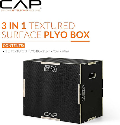 CAP Barbell 3-in-1 Plyometric Box