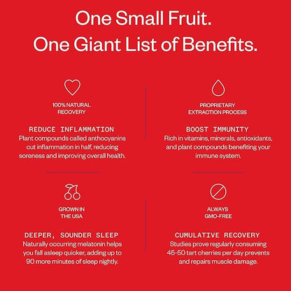 Cheribundi ORIGINAL Tart Cherry Juice - Pro Athlete Workout Recovery - Fight Inflammation and Support Muscle Recovery - Tart Cherry Juice Lightly Sweetened with Apple Juice - Post Workout Recovery Drinks for Runners, Cyclists and Athletes - 8 oz, 24 Pack