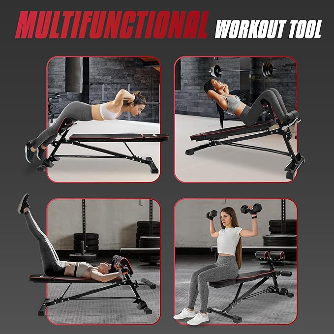 Yes4All Multi-Functional Workout Bench