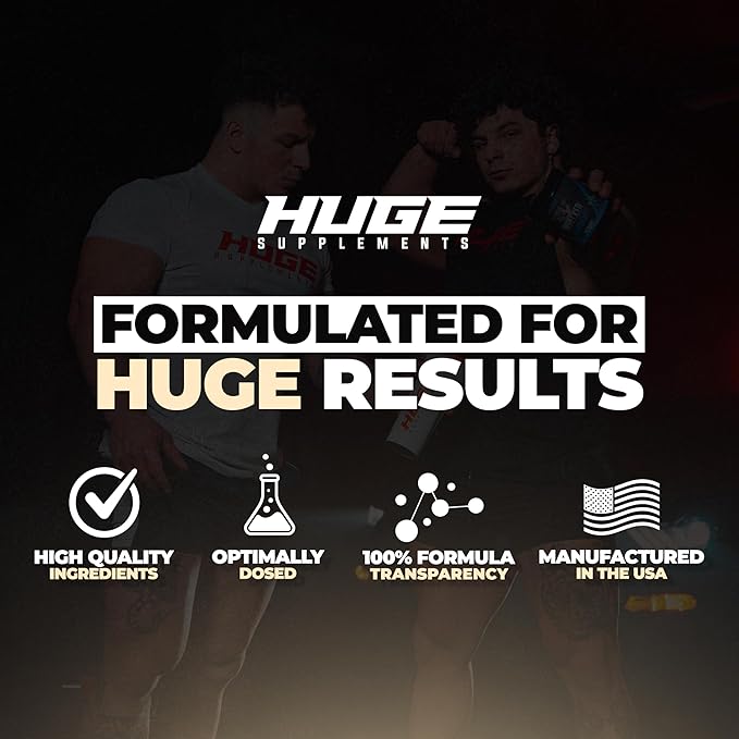 Huge Whey, Protein Powder for Muscle Gain, 25g Protein, 12g EAAs, Supports Muscle Growth, Performance & Recovery (Chocolate Brownie, 30 Servings)