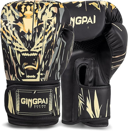 Boxing Gloves for Adult Kids，Breathable & Durable Pro Training Sparring Gloves, for Kickboxing,MMA, Heavy Punching Bag,Muay Thai