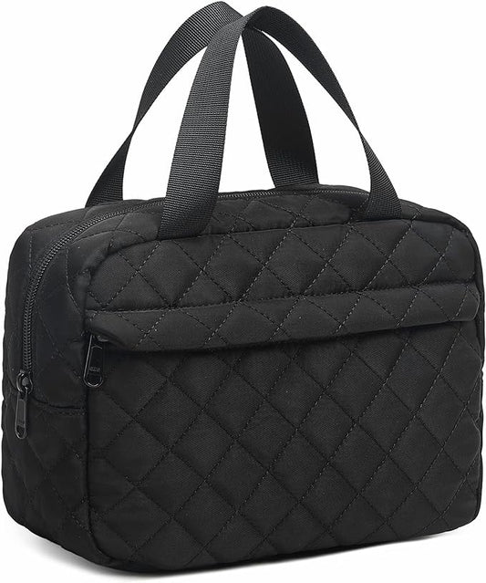 Makeup Bag for Women Cosmetic Bag Large Make Up Organizer Travel Toiletry Bags Waterproof Zipper Tote Pouch Purse for Girls