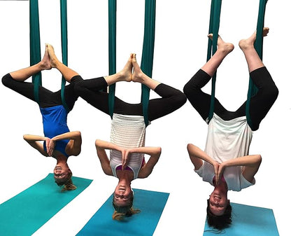 Aerial Silk Yoga Hammock & Swing for yoga Inversion