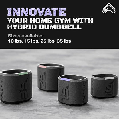 Tribe WOD Dark Elf Hybrid Dumbells 10-35lb - 1)